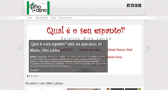 Desktop Screenshot of olholatino.com.br